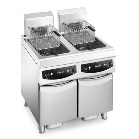 Friggitrice elettrica - NE-M 200+200 - ELFRAMO SPA - professionale / autoportante