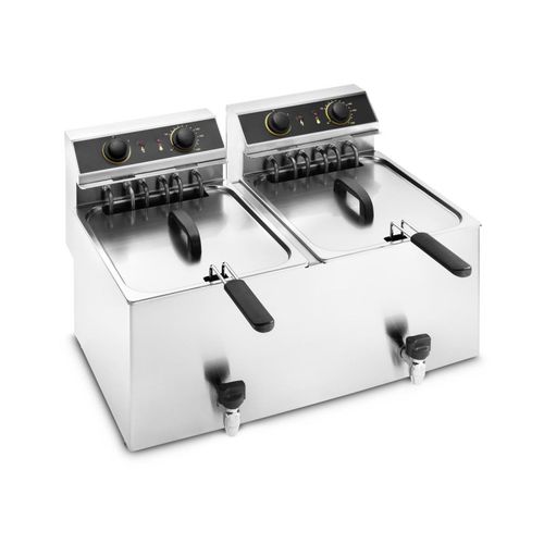 Friggitrice elettrica - ST-7+7/ST12+12 - ELFRAMO SPA - professionale / da appoggio
