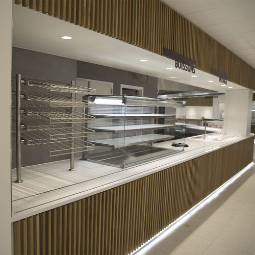 Vetrina refrigerata professionale espositiva - DROP-IN ELEGANCE - EMAINOX SRL - per negozio / per ristorante / per cucina professionale