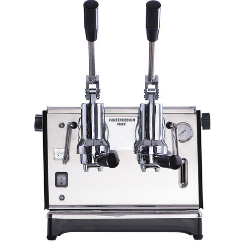 Macchina da caffè espresso - LUSSO DUE :  BLACK - PONTE VECCHIO S.R.L. - professionale / automatica / a 2 gruppi