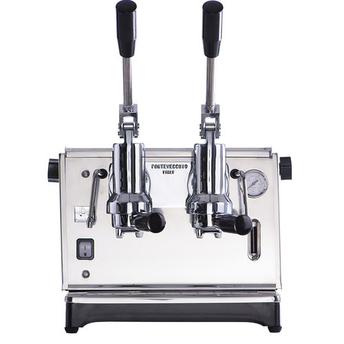 Macchina da caffè espresso - LUSSO DUE : STAINLESS STEEL - PONTE VECCHIO S.R.L. - professionale / automatica / a 2 gruppi