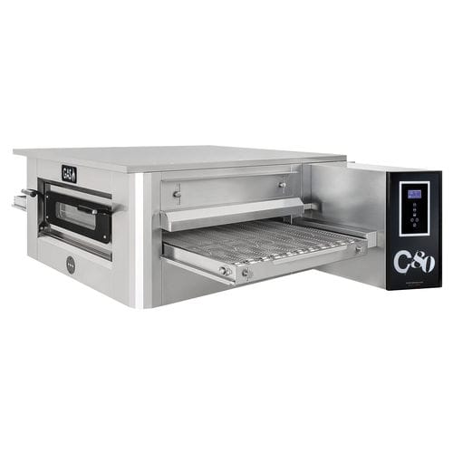Forno a pizza professionale - C80 - PRISMAFOOD - a gas / a tunnel / a libera installazione