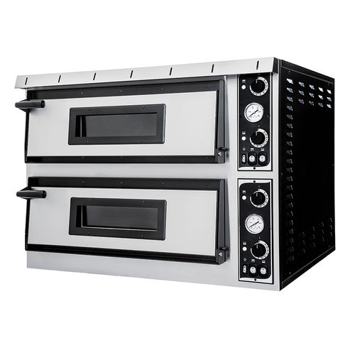 Forno a pizza professionale - PLUS XL 66 - PRISMAFOOD - elettrico / a libera installazione / a 2 camere