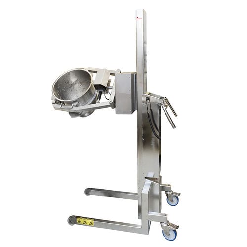 Sollevatore rovesciatore per impastatrici professionale - FLEXLIFT INOX - Varimixer A/S