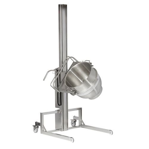 Sollevatore rovesciatore per impastatrici professionale - MAXILIFT INOX - Varimixer A/S