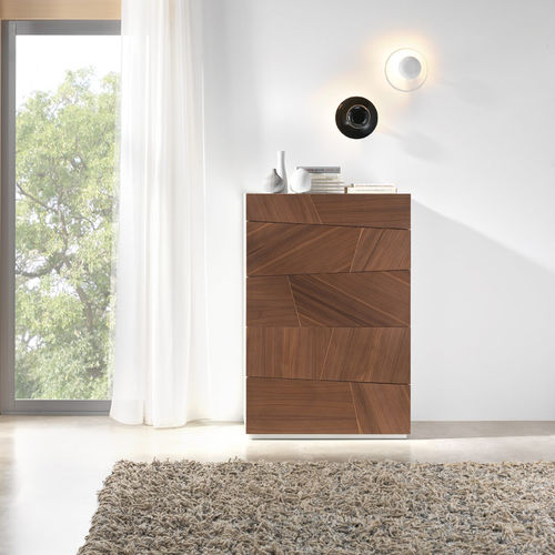 Cassettiera contemporanea - ÁFRICA  - MEGAMOBILIARIO - impiallacciata in legno