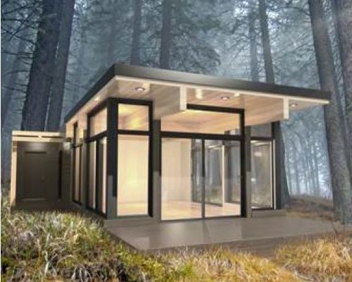 Micro-casa prefabbricata - CHÏC SHACK - Industries Bonneville - contemporanea