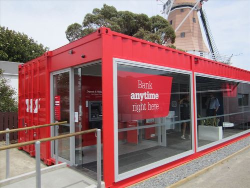 Container contract - WESTPAC MOBILE BANK BRANCH FOXTON - addis container - per cantiere