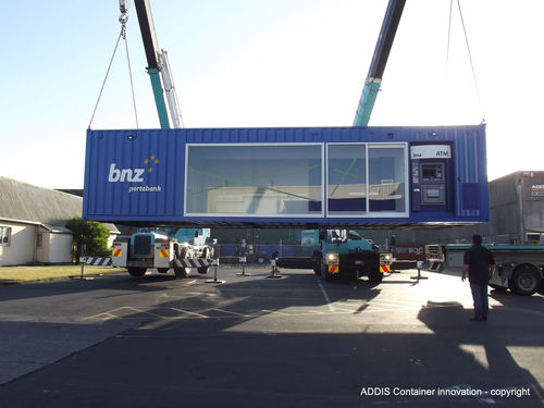 Container contract - BNZ PORTABANK - addis container - per cantiere