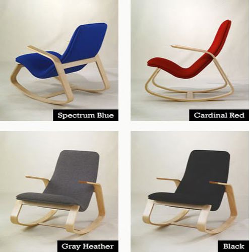 Sedia contemporanea - RAPSON ROCKER - wieler - da interno / in tessuto / in lana