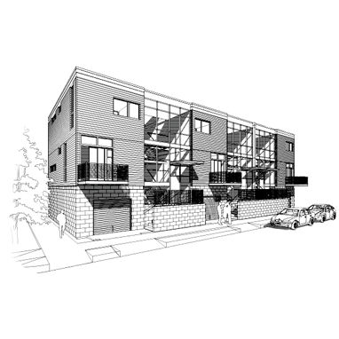Edificio prefabbricato - GREENBELT TOWNHOUSE - wieler - modulare / in legno / a struttura mista