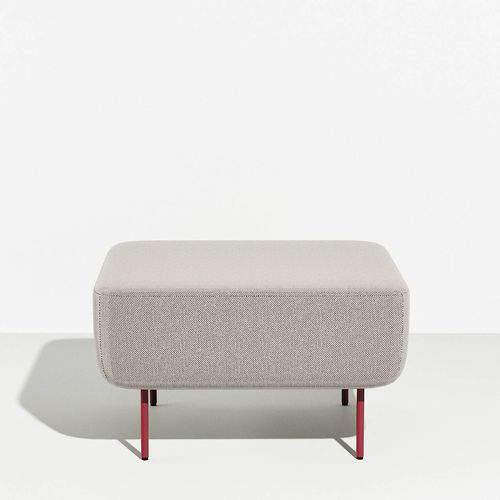 Ottomana contemporanea - HOFF - Petite Friture - in tessuto / in legno / in acciaio