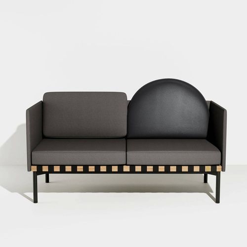 Divano modulare - GRID - Petite Friture - contemporaneo / in tessuto / in pelle