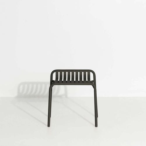 Sgabello contemporaneo - Week-end - Petite Friture - in alluminio / con supporto in alluminio / impilabile