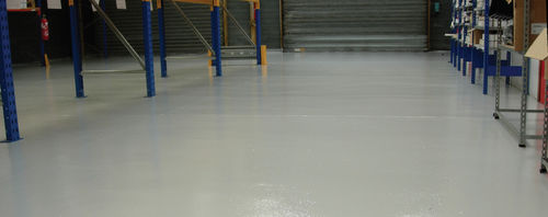Pavimento in resina epossidica liquida - HIGH BUILD 100 - Watco Industrial Flooring - liscio / aspetto legno / ad alta resistenza