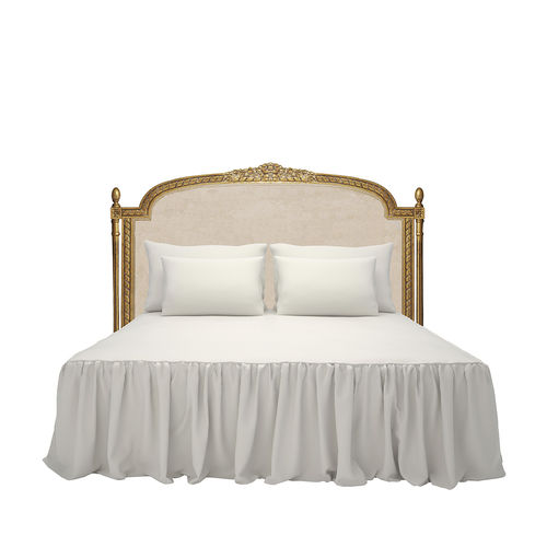 Testiera per letto matrimoniale - ANGELES - Colección Alexandra - in stile / in tessuto / in legno