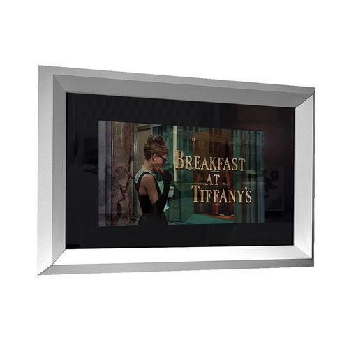 TV a specchio a muro - COMPASS - Colección Alexandra - contemporaneo / rettangolare / grigio