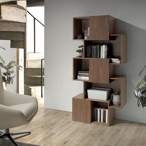 Libreria contemporanea - 3021 - Angel Cerdá - per ufficio / per hotel / in noce