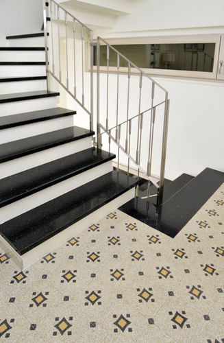 Piastrella in terrazzo - T36 - grandinetti srl - levigata / da interno / da pavimento