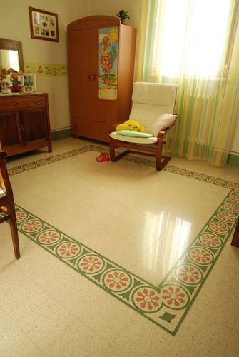 Fregio in terrazzo - B48 - grandinetti srl - a pavimento