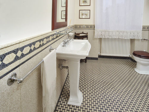 Piastrella in terrazzo - T61 - grandinetti srl - levigata / da bagno / da pavimento
