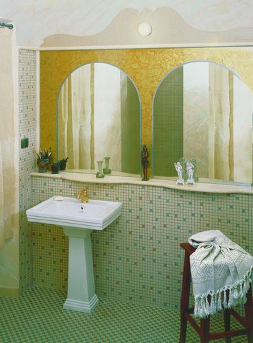 Piastrella in terrazzo - T31 - grandinetti srl - levigata / da bagno / da pavimento