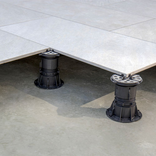 Piede di sostegno per terrazza in polipropilene - DPH-SERIES - Buzon Pedestal International - da esterno / regolabile / per listelli