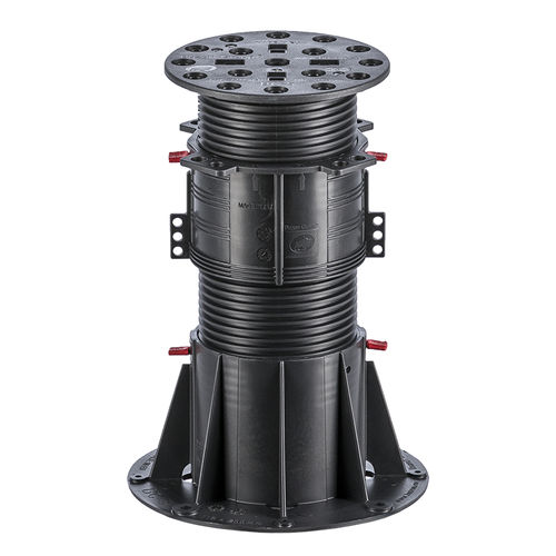 Piede di sostegno per terrazza in polipropilene - BC-7 - 230-360mm - Buzon Pedestal International - da esterno / regolabile / per listelli