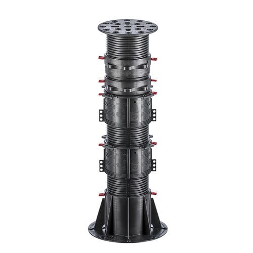 Piede di sostegno per terrazza in polipropilene - BC-9 - 452-630mm - Buzon Pedestal International - da esterno / regolabile / per listelli
