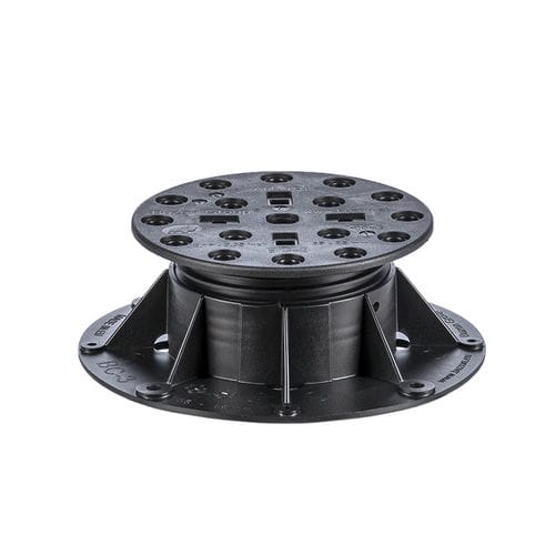Piede di sostegno per terrazza in polipropilene - BC-3 - 55 -85mm - Buzon Pedestal International - da esterno / regolabile / per listelli