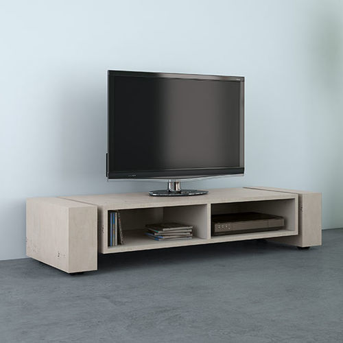 Mobile porta TV contemporaneo - X-LOWBOARD OPEN 1400 - Handelsagentur Lars Schnepel UG - lowboard / con rotelle nascoste / con vano contenitore
