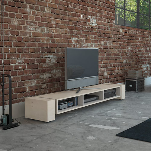 Mobile porta TV contemporaneo - X-Lowboard 1900 open - Handelsagentur Lars Schnepel UG - lowboard / con rotelle nascoste / con vano contenitore