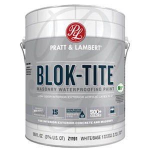 Pittura di tenuta - BLOK-TITE™ - Pratt & Lambert - da esterno / indoor / per muro