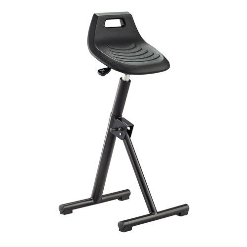 Sgabello da ufficio contemporaneo - INDUSTRIAL PERCH - Safco - in poliuretano / ad altezza regolabile / per lo smartworking