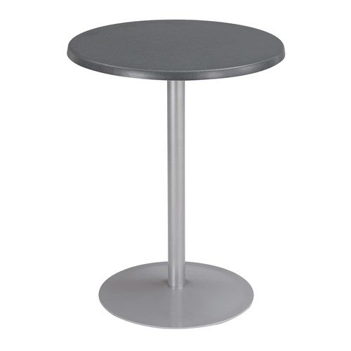 Tavolo da bistrot contemporaneo - ENTOURAGE™ - Safco - in laminato / con supporto in acciaio / rotondo