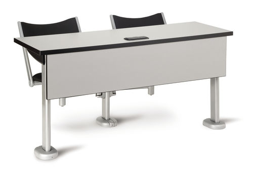 Sedia per auditorium in legno - M60 SWING AWAY - Sedia Systems - in laminato / regolabile