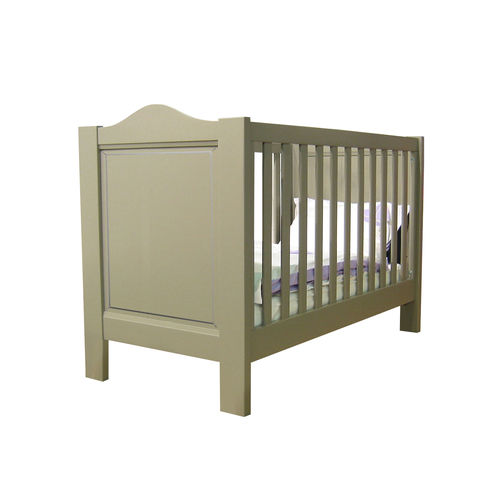 Letto per neonato singolo - DOMINIQUE : BBS  - MATHY BY BOLS - contemporaneo / con rotelle / in legno