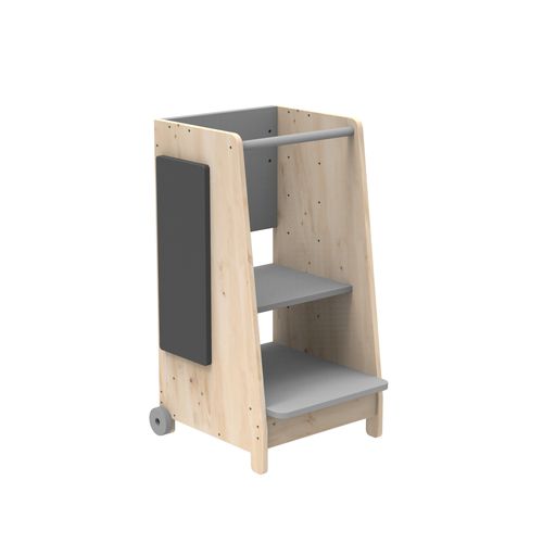 Torre montessoriana Montessori - ASYMETRY - MATHY BY BOLS - per bambini / in MDF / in MDF laccato