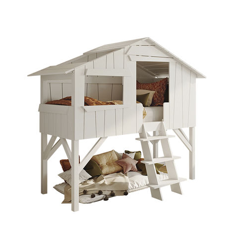 Letto capanna - Cabane Simple - MATHY BY BOLS - singolo / in melaminico / in MDF