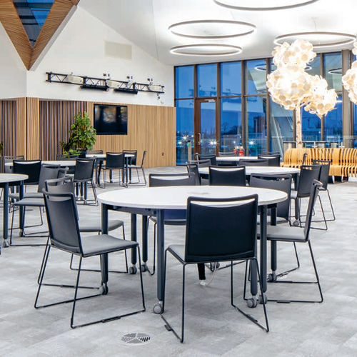 Sedia contemporanea - KLIKIT - Viasit GmbH - da interno / in rete / in plastica