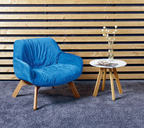 Poltrona contemporanea - CALYX - Viasit GmbH - in espanso / in legno / in alluminio