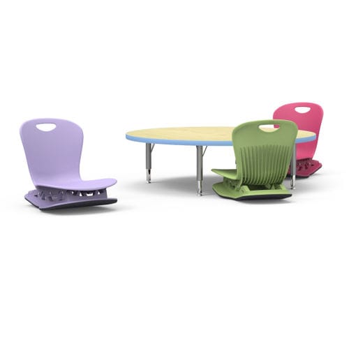 Sedia contemporanea - ZUMA SERIES FLOOR ROCKER  - Virco - da interno / in polipropilene / ergonomica