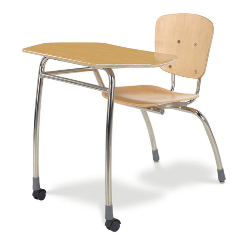 Sedia contemporanea - CIVITAS SERIES AGILE COMBO UNIT - Virco - da interno / in legno compensato / in laminato ad alta pressione