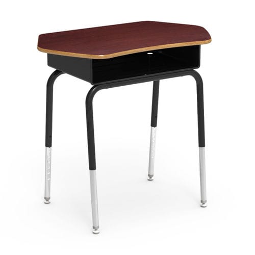 Tavolo contemporaneo - 785 HARD TOP COLLABORATIVE - Virco - in acciaio / in laminato ad alta pressione / con supporto in acciaio