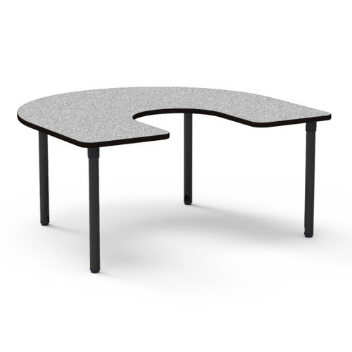 Tavolo contemporaneo - 5000 SERIES HORSESHOE - Virco - in acciaio / in laminato ad alta pressione / con supporto in acciaio