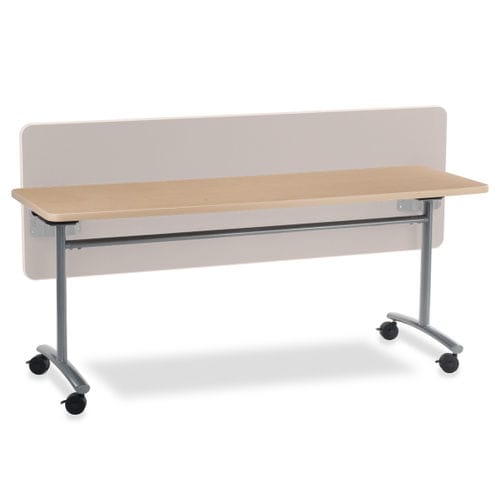 Tavolo contemporaneo - TEXT SERIES TILT-TOP - Virco - in acciaio / in laminato ad alta pressione / con supporto in acciaio