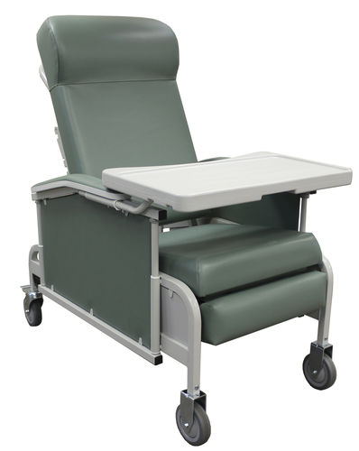 Poltrona medica in poliuretano - 5271 - Winco Mfg, LLC - con rotelle / con tavoletta / inclinabile