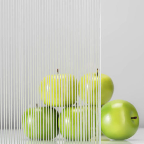 Pannello in vetro temprato - ILLUSION LINES - General Glass International - laminato / decorato / satinato