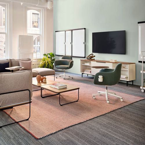Tappeto contemporaneo - CORD - Haworth - a motivi / in PET / in tessuto