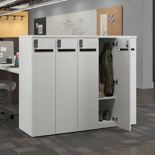 Armadietto spogliatoio in laminato - FLUX  - Jasper Group - contract